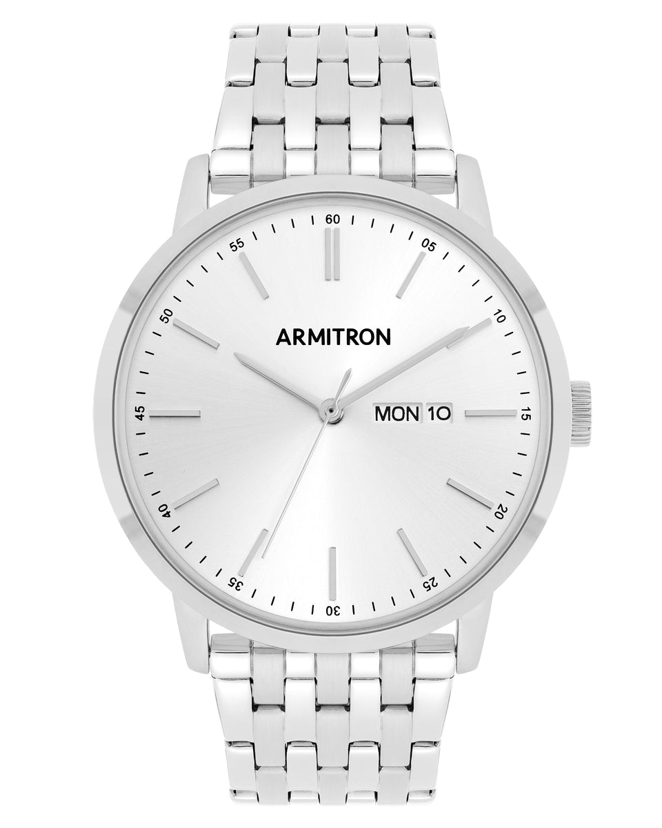 Armitron hot sale silver watch