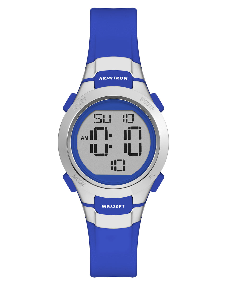 Blue armitron hot sale sport watch