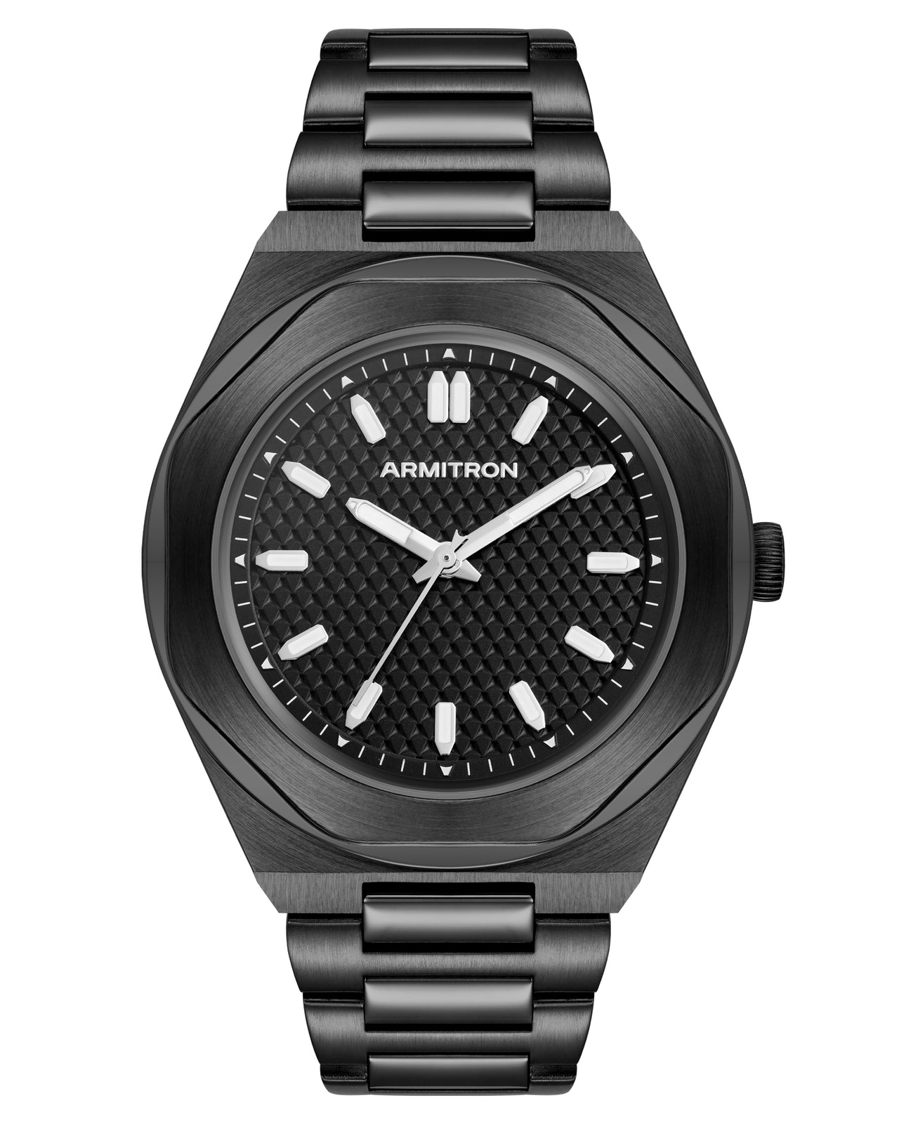 Jack™ | 44mm, Black | Stainless Steel Watches with Cover