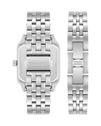 Thumbnail for Titan Watch & Bracelet Set | 34mm, Silver