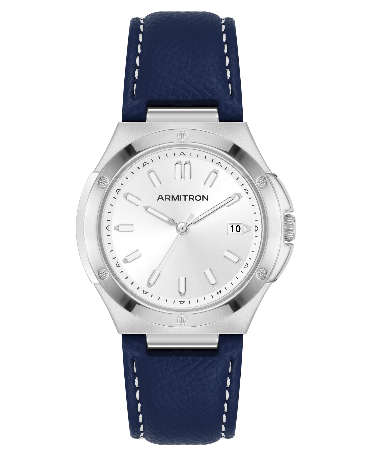 Parker™ | 38mm, Silver/Navy