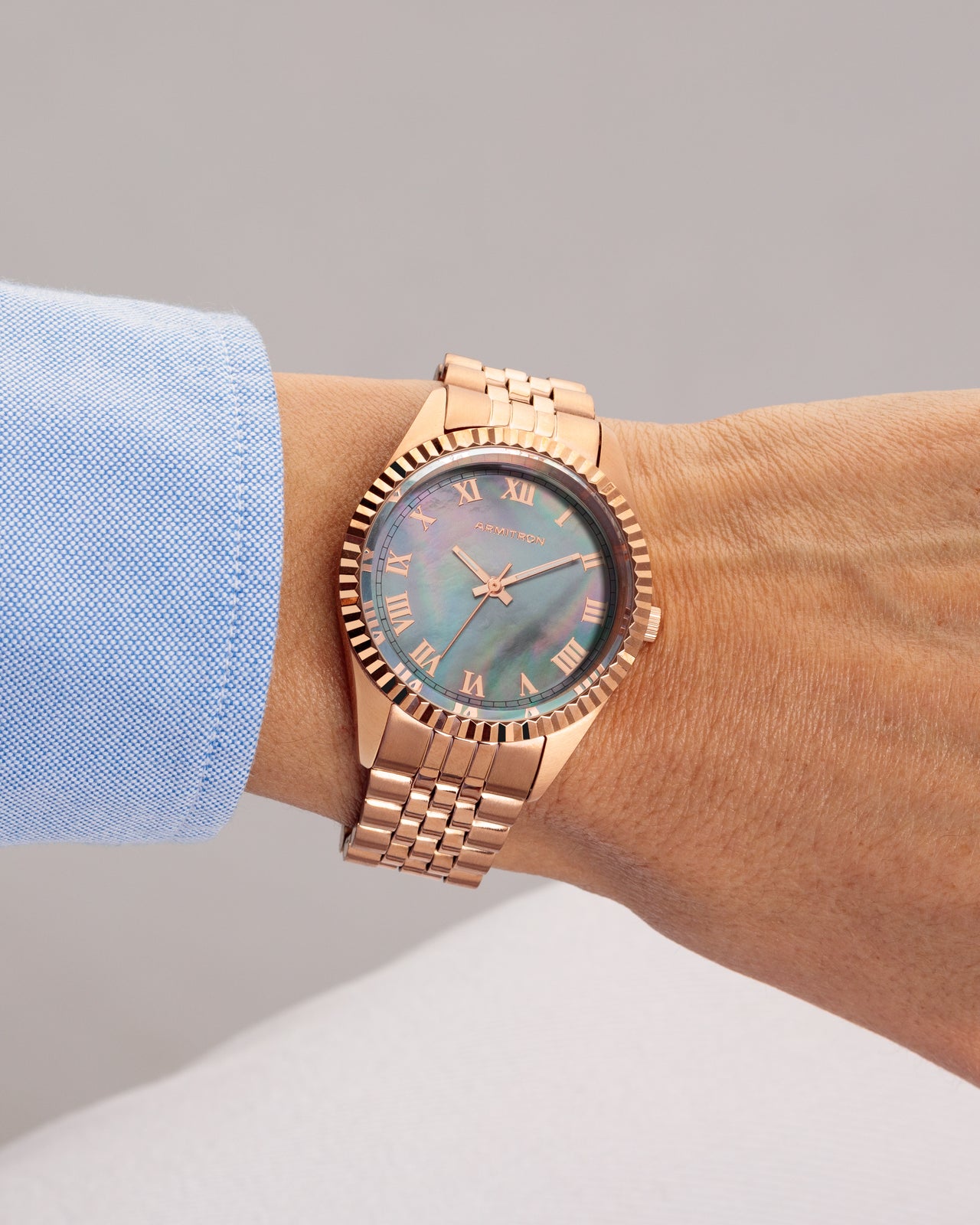 Rachel™ | 35.5mm, Iridescent/Rose Gold-Women-Armitron