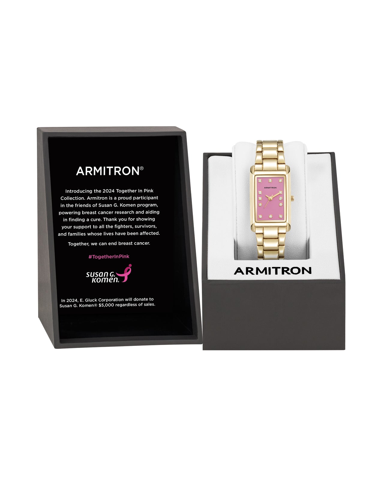 Armitron pink watch hotsell