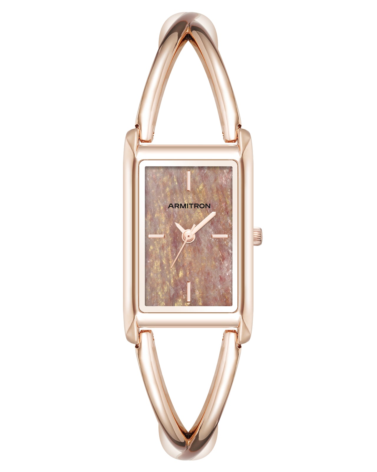 A Bangle 20mm Rose Gold Rectangle Bangle Watches