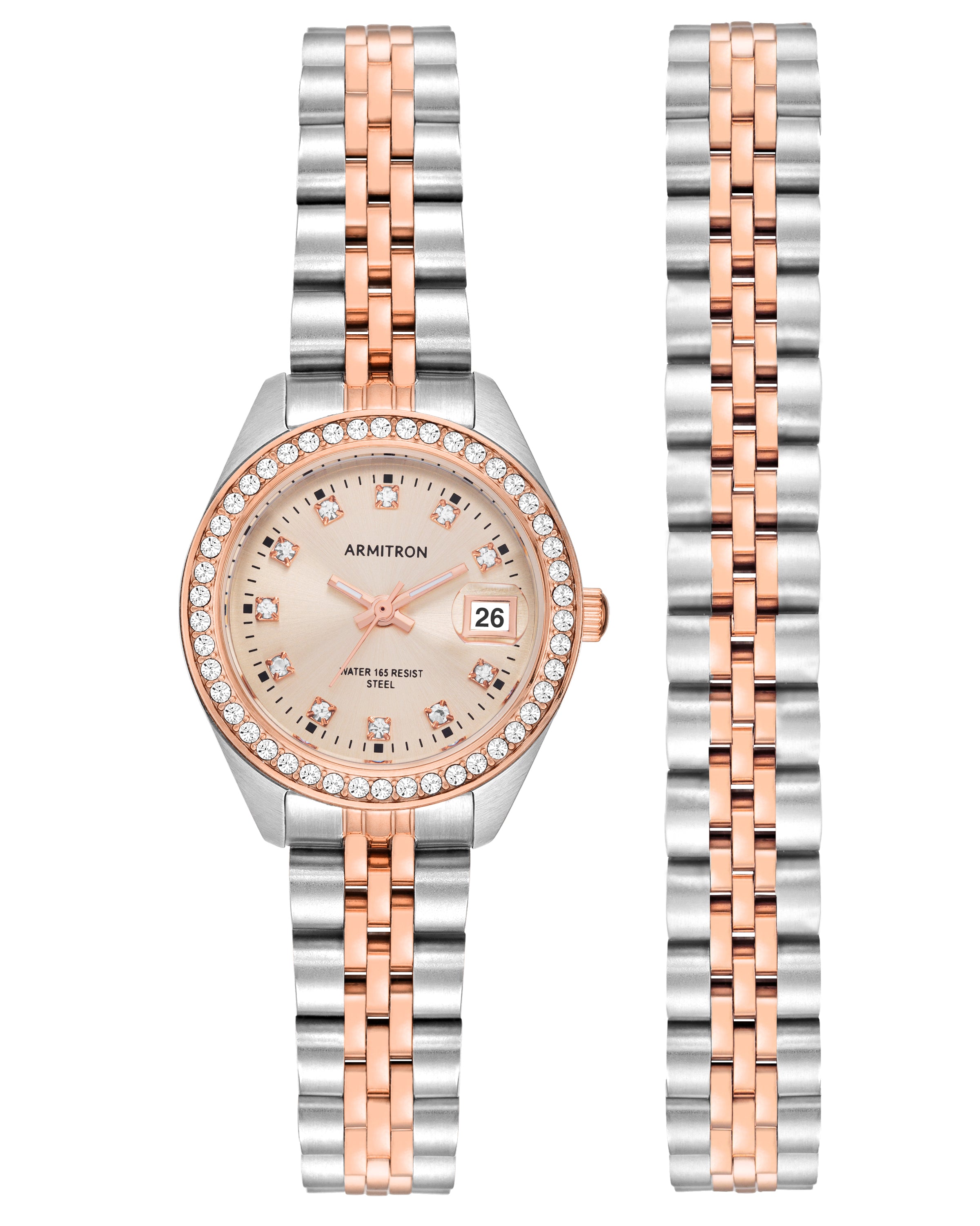 Athena & Minnie Crystal | Rose Gold & Rose Gold