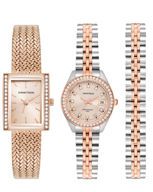 Athena & Minnie Crystal | Rose Gold & Rose Gold