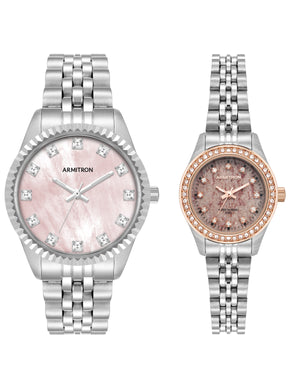 Constance & Minnie Stone Dial | Silver & Silver