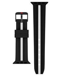 Thumbnail for Racer Silicone Band for Apple Watch™ | Black/White