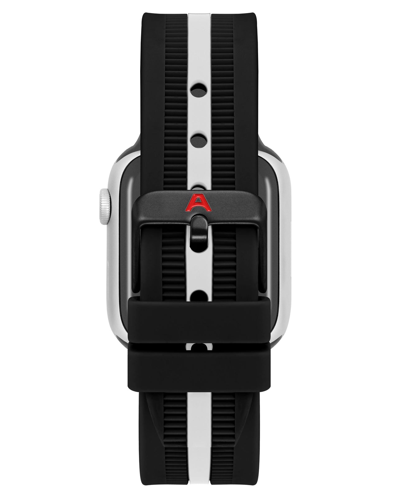 Racer Silicone Band for Apple Watch™ | Black/White