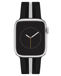 Thumbnail for Racer Silicone Band for Apple Watch™ | Black/White