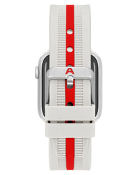 Thumbnail for Racer Silicone Band for Apple Watch™ | Cream/Red