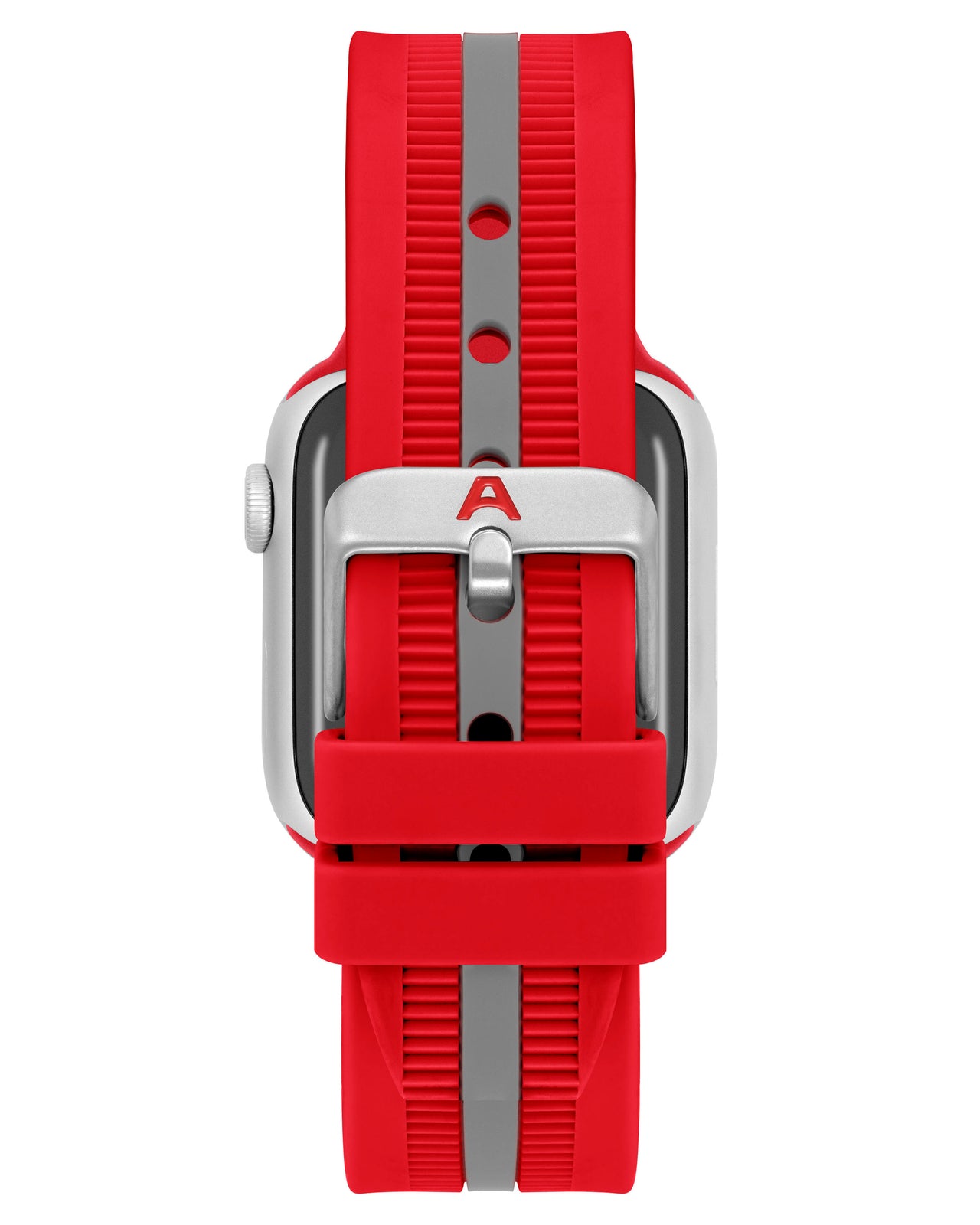 Racer Silicone Band for Apple Watch™ | Red/Gray