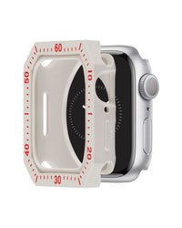 Thumbnail for Racer Silicone Case for Apple Watch™ | Cream/Red