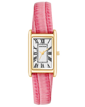 Tilly Pink | 20mm, Pink Leather/Lizard