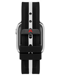 Thumbnail for Racer Silicone Band for Apple Watch™ | Black/White