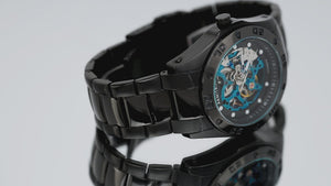 Skeleton™ | 42mm, Black/Black/Blue