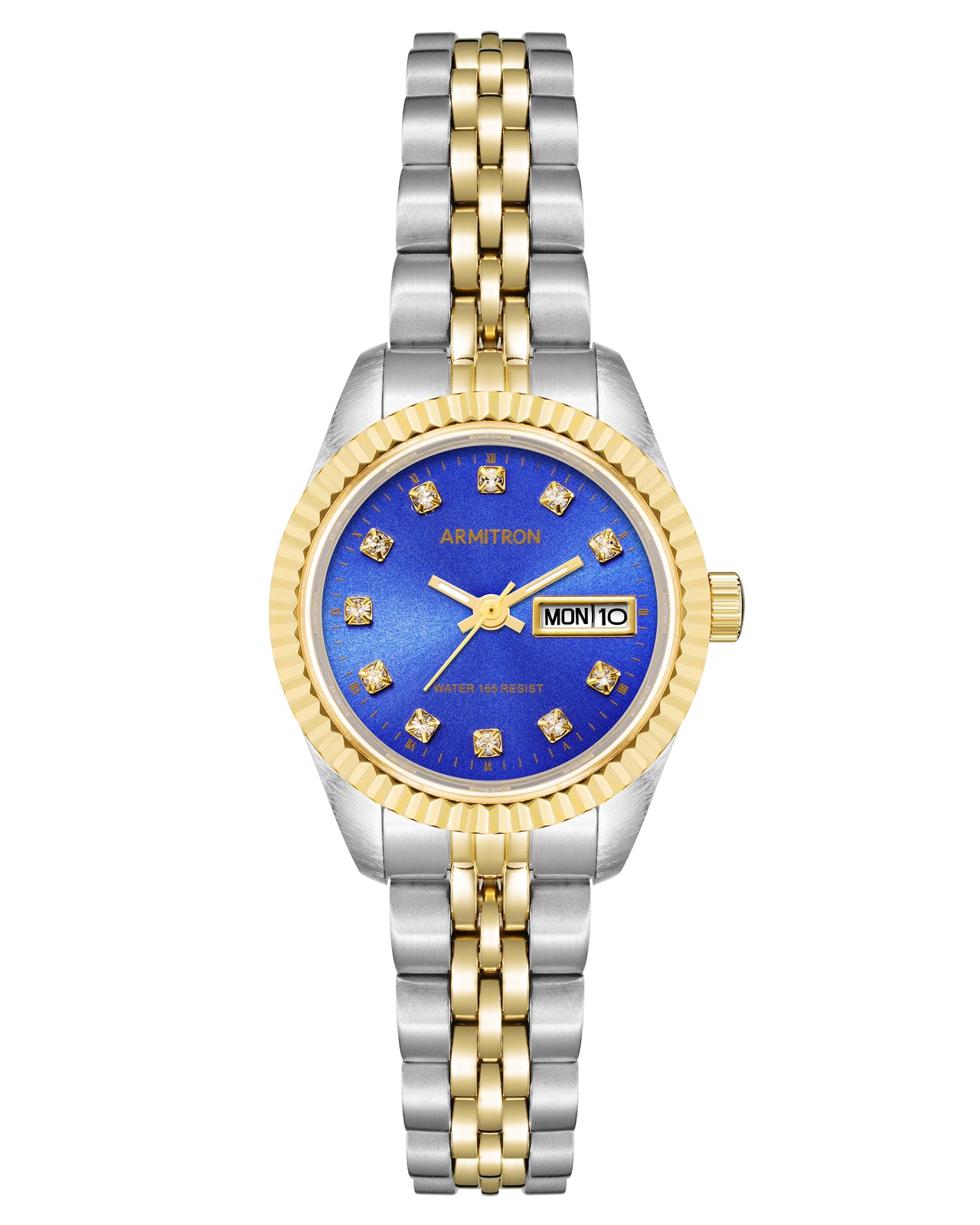 Armitron gold watch womens online