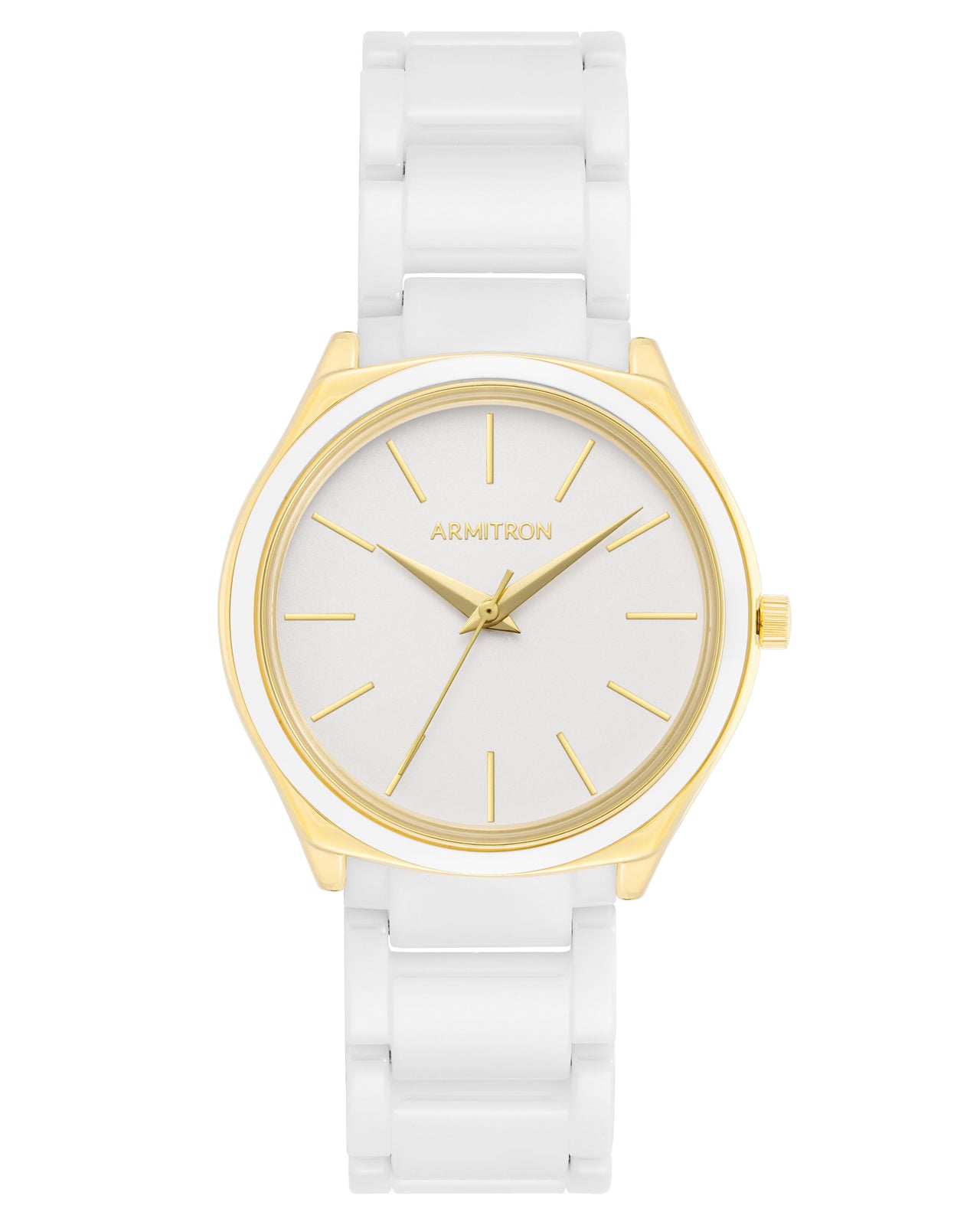 Jalyn™ | 36mm, White Ceramic/Gold