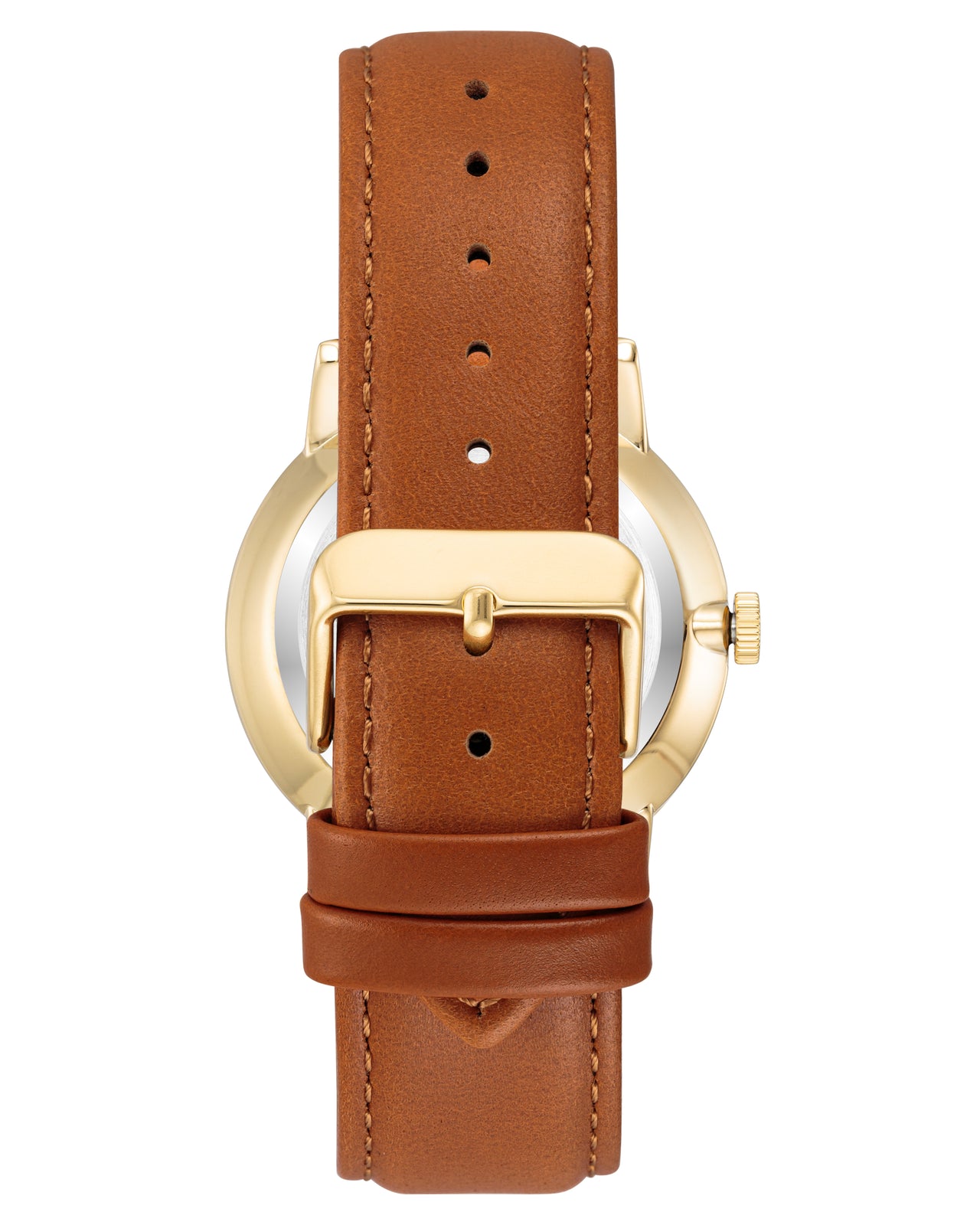 Miles & Minnie Stone Dial | Tan & Gold