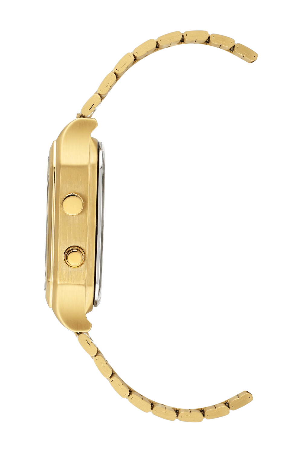 Ridgemont & Heart Bangle | Gold & Gold