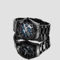 Thumbnail for Skeleton™ | 42mm, Black/Black/Blue